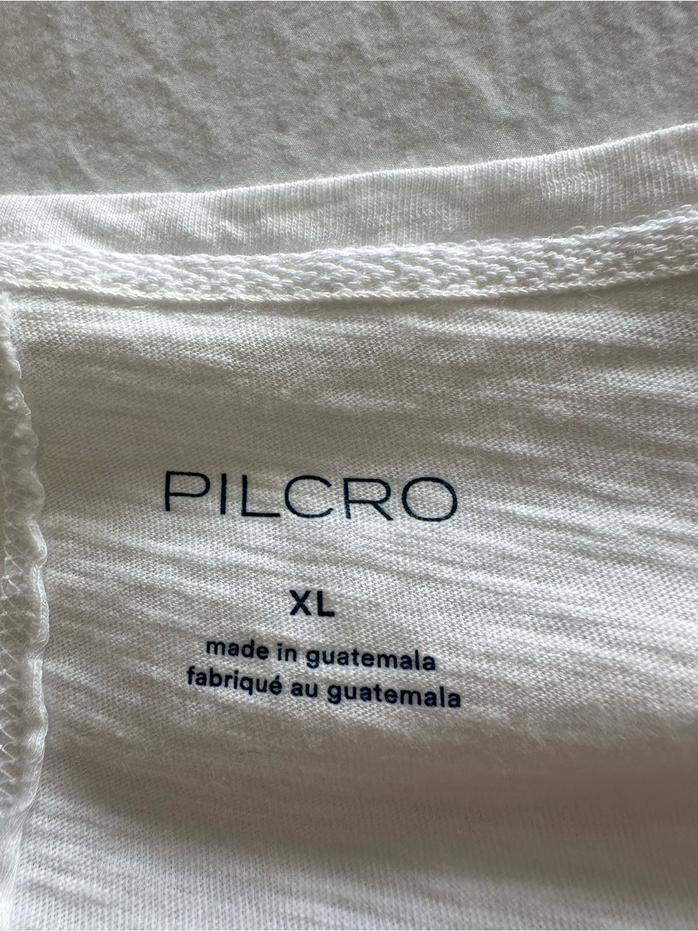 Pilcro white V-Neck Tee NWT relaxed fit, size XL - Picture 5 of 10